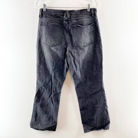 Pistola Ally High Rise Vintage Distressed Denim Ankle Boot Jeans Black 31 / 12 - Picture 6 of 6